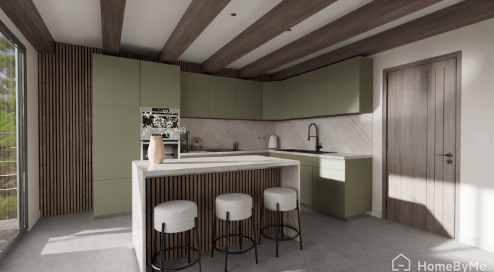 Kitchen with Wabi Sabi Style - Home Interior Design